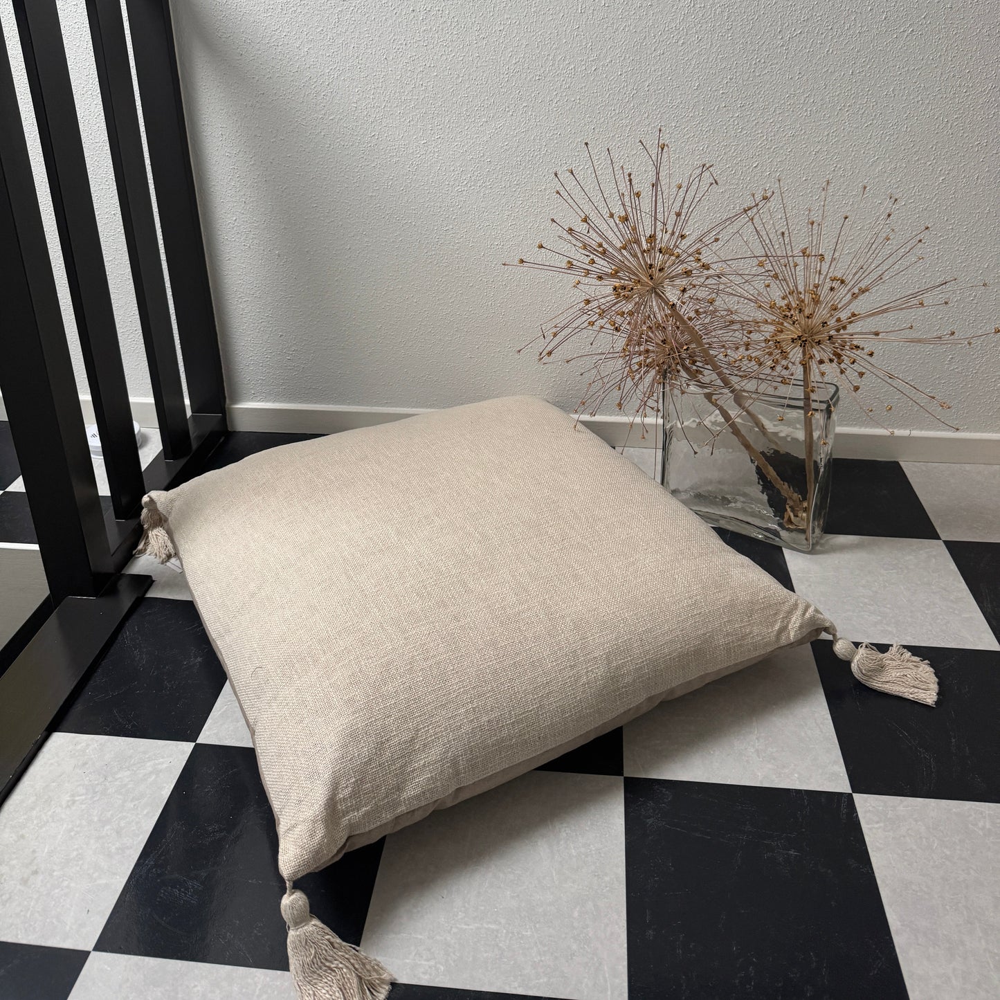 Cozy tassel hondenkussen