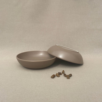 Voer- en drinkbak Mauve