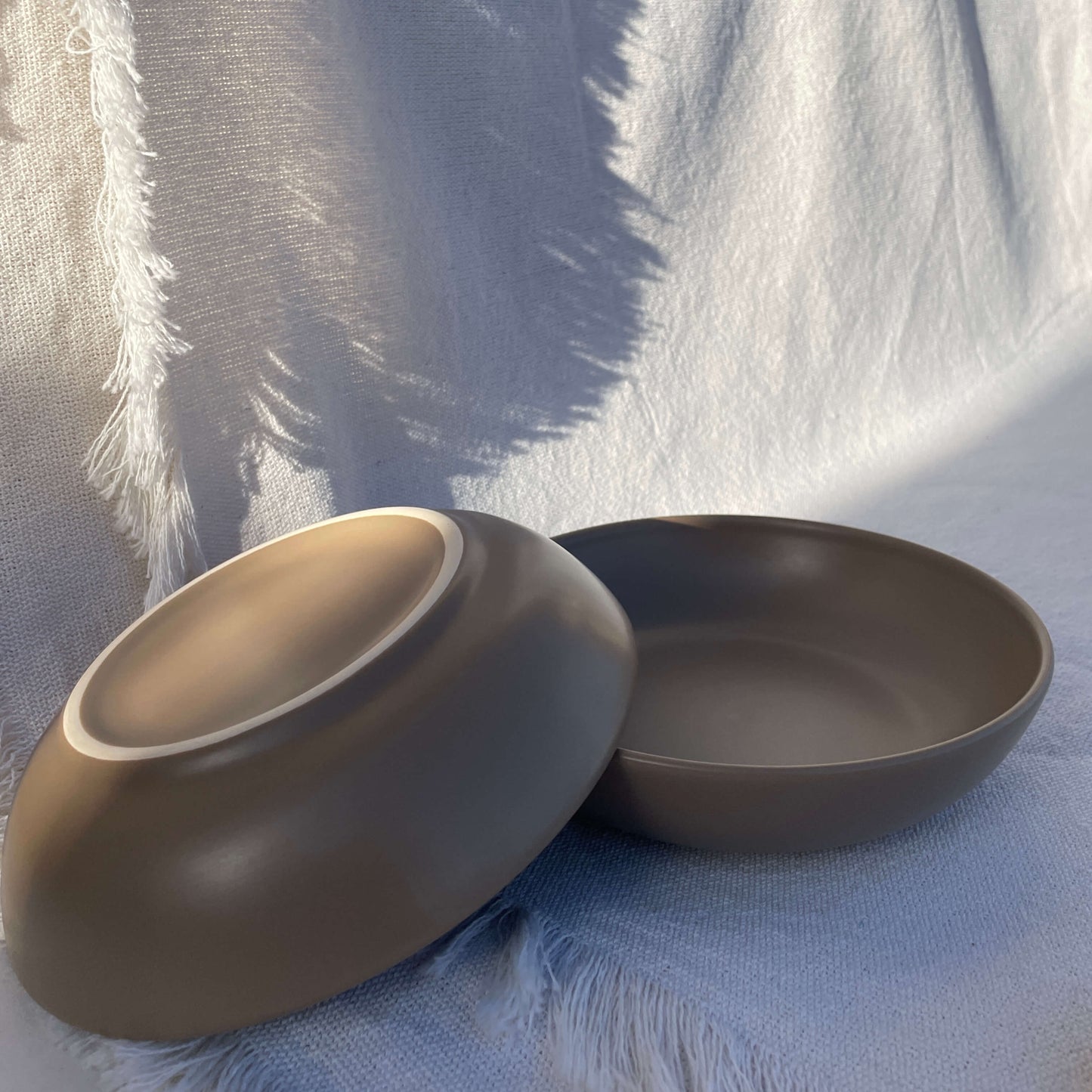 Voer- en drinkbak Mauve