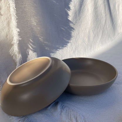 Voer- en drinkbak Mauve