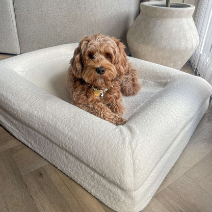 Maison Bouclé Crème hondenbed