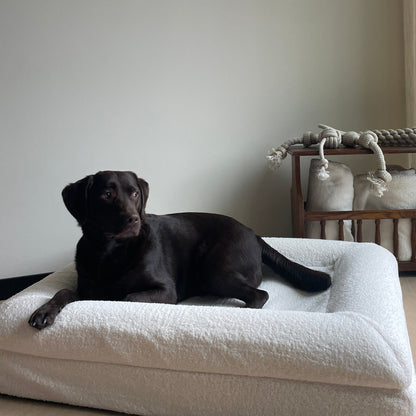 Maison Bouclé Crème hondenbed