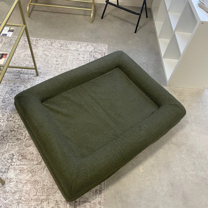 Maison Bouclé Olive bed