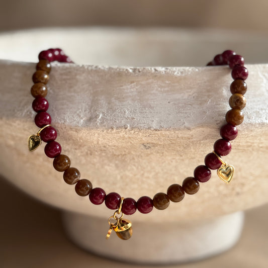 Hondenketting Ruby Chestnut